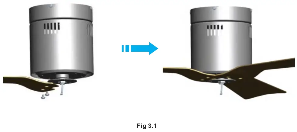 CARRO CES523PL Smart Ceiling Fan - Fig4