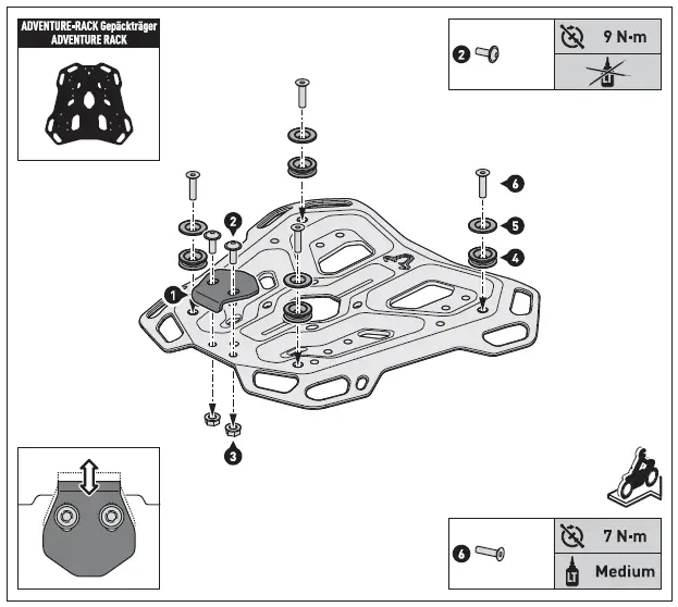 SW-MOTECH ADV.11.900.75000 Adventure Set Instruction fig 27