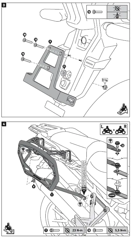 SW-MOTECH ADV.11.900.75000 Adventure Set Instruction fig 4