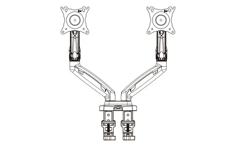 Ergear Monitor Desk Mount Instruction Manual