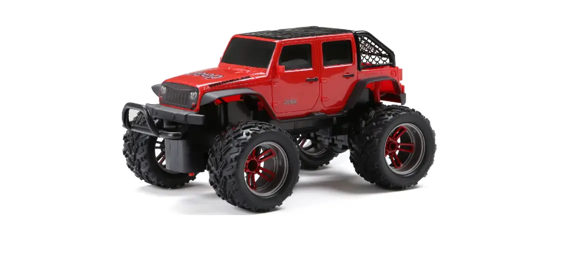 New Bright 1688u Battery Radio Control Jeep Wrangler Owner's Manual