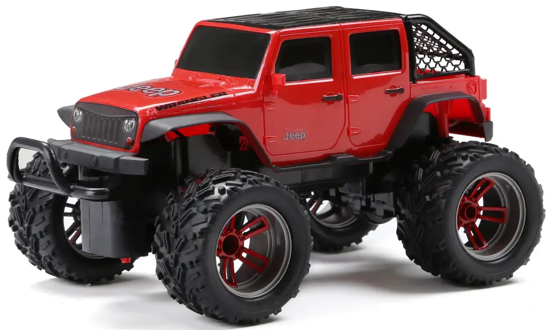 NEW BRIGHT 1688U Battery Radio Control Jeep Wrangler-fig1