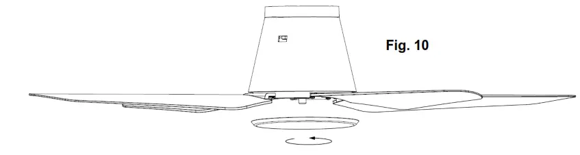 LUCCI 213002 Airfusion Aria CTC Ceiling Fan - Fig. 10