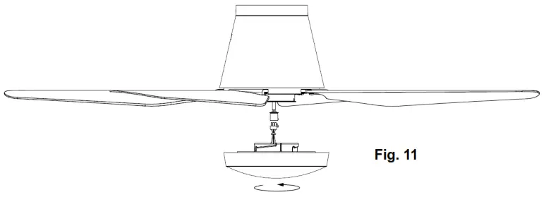 LUCCI 213002 Airfusion Aria CTC Ceiling Fan - Fig. 11