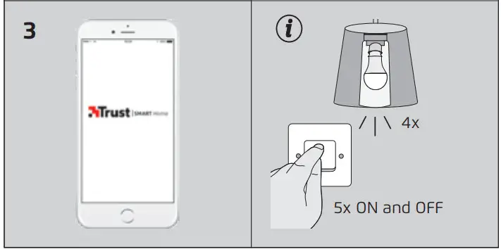 Trust TRU 71145 RGBW Smart LED Light - fig 1