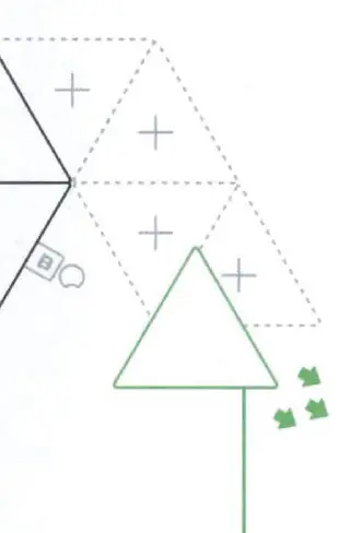 nanoleaf NL48 S00lTW-SPK Shapes Mini Triangles Expansion Pack 2