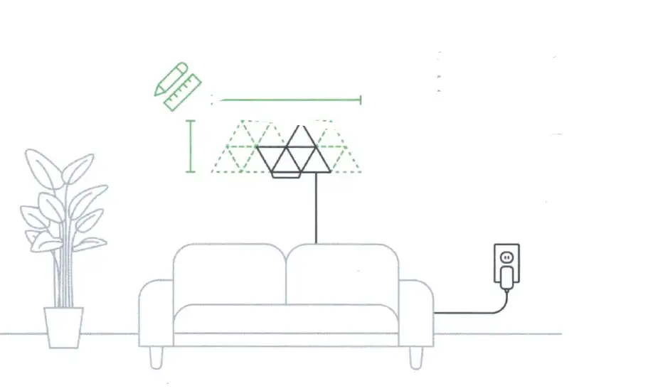 nanoleaf NL48 S00lTW-SPK Shapes Mini Triangles Expansion Pack KK