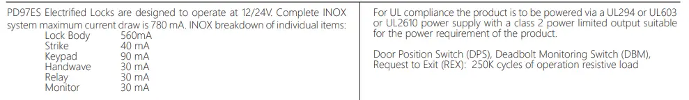 INOX-=PD97ES-Electrified-Mortise-Lockset-for-Sliding-Door-FIG-12