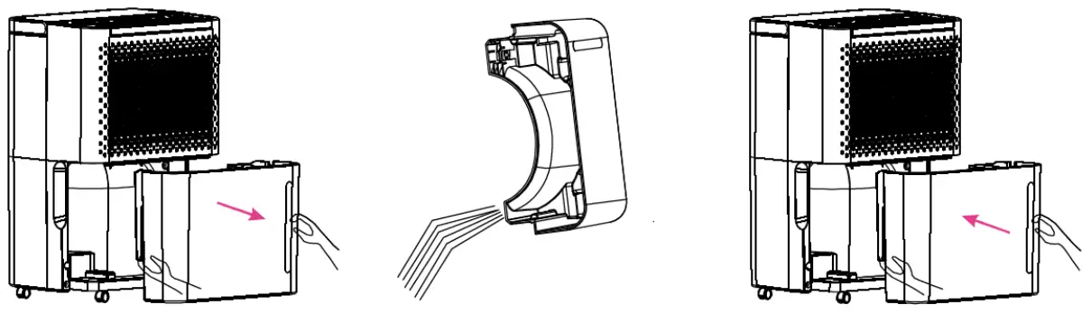 emerio DH-127350.1 Dehumidifier - water tank