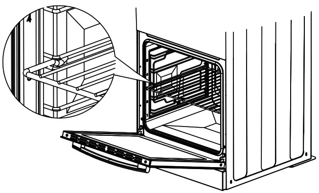 VOGUE 310121 Freestanding Oven - First time use of the appliance 2