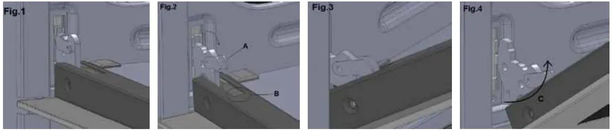 VOGUE 310121 Freestanding Oven - Fitting oven accessories and cleaning 3