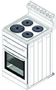 VOGUE 310121 Freestanding Oven - Technical specifications 1