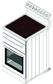 VOGUE 310121 Freestanding Oven - Technical specifications 2