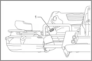 Lighting up the front lamp