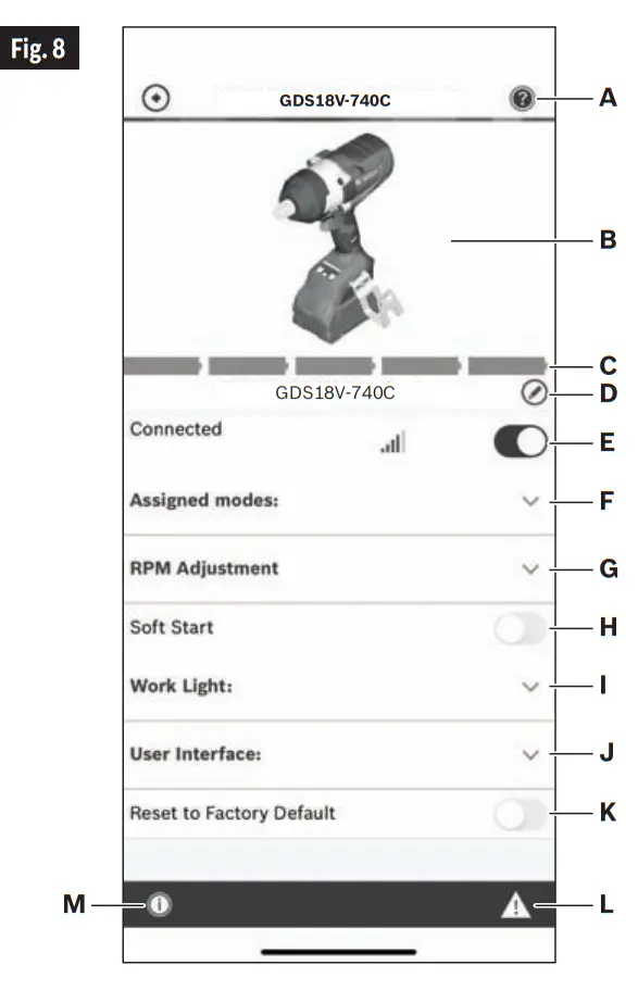 BOSCH GDS18V 740C  GDS18V 770C 18v Cordless Drill - Cordless4