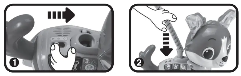 vtech 552563 Lets Go My Friend Pup Toy - MODE