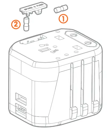 RIVERSONG TravelKub P2 AD38 - FUSE