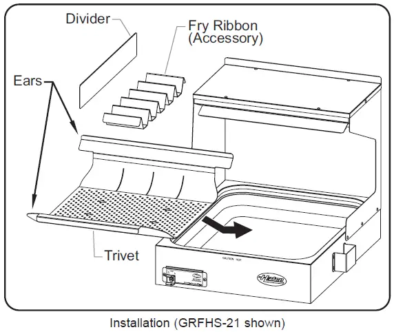 Hatco-GRFHS-Series-Glo-Ray-Fry-Holding-Station-Chauffe-Frites-fig-5