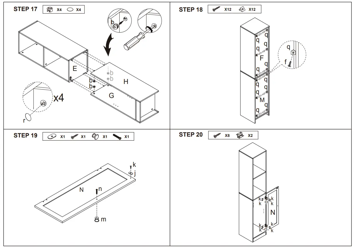 Kmart 43049271 Panelled Tall Storage Unit - fig 6