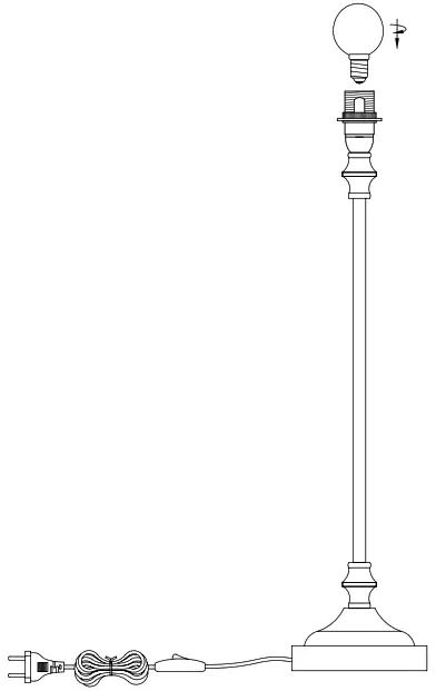 ELVITA E115692, E115694, E115696 Lamp Base - 1