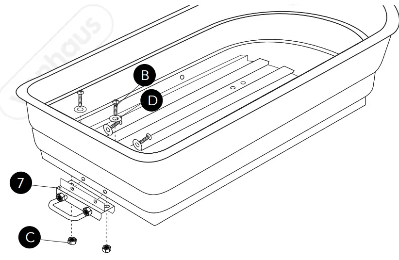 VonHaus 2515213 75LTR Garden Dump Truck fig 4