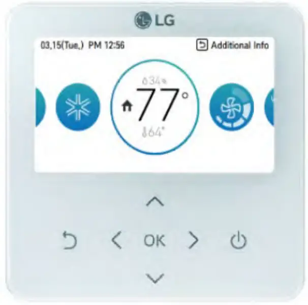 LG PREMTB100 Standard III Wired Remote Controller