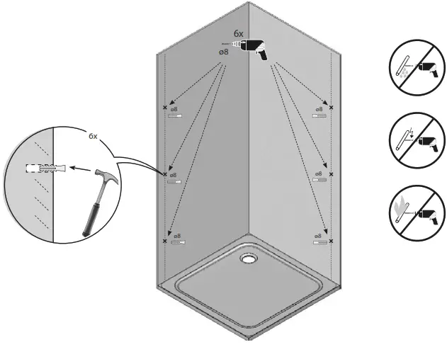 RAVAK CRV2-100 Shower Cabin - 12