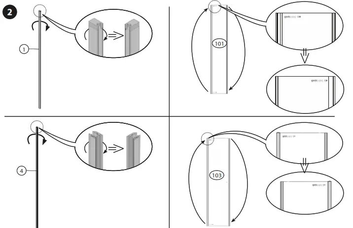 RAVAK CRV2-100 Shower Cabin - 6