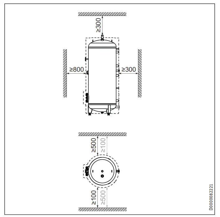 STIEBEL ELTRON SB-VS Series Solar DHW Cylinders - Fig