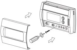 Installing thermostat