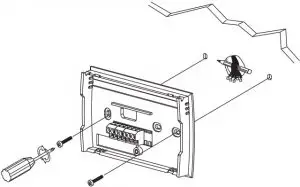 Mounting New Wallplate