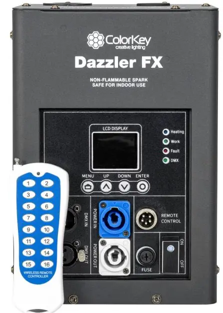 ColorKey CKU-7700 Dazzler FX Cold Spark Machine