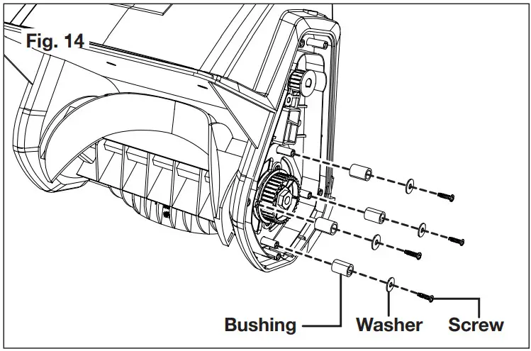 SUN JOE 24V SS13 XR RM Cordless Snow Shovel - FIGURE 15