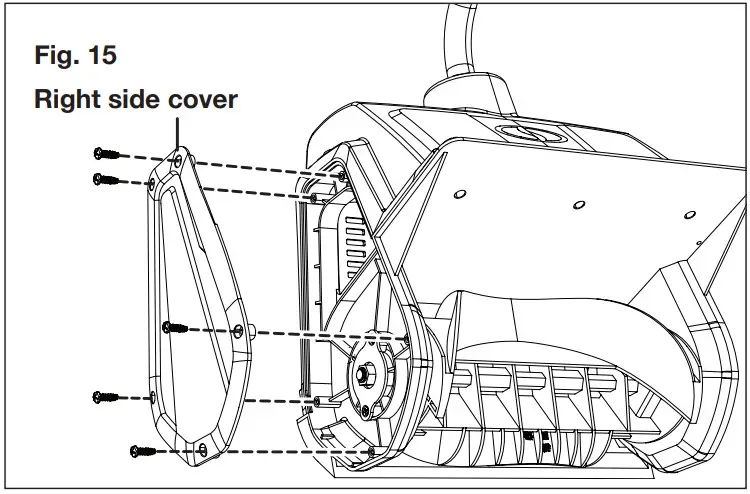 SUN JOE 24V SS13 XR RM Cordless Snow Shovel - FIGURE 16
