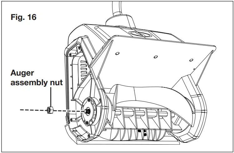 SUN JOE 24V SS13 XR RM Cordless Snow Shovel - FIGURE 17
