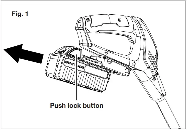 SUN JOE 24V SS13 XR RM Cordless Snow Shovel - FIGURE 2