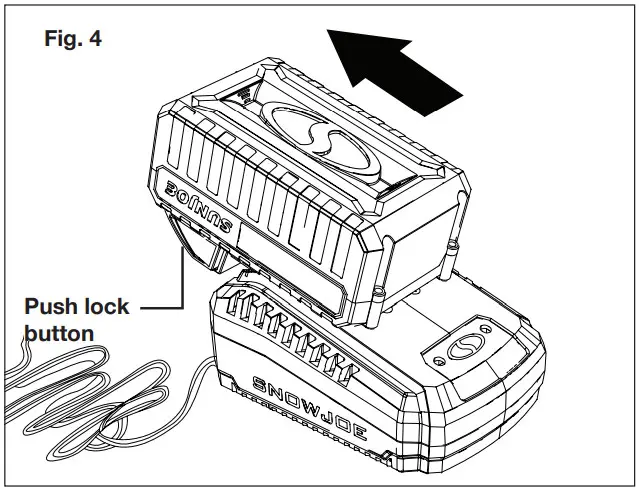 SUN JOE 24V SS13 XR RM Cordless Snow Shovel - FIGURE 5