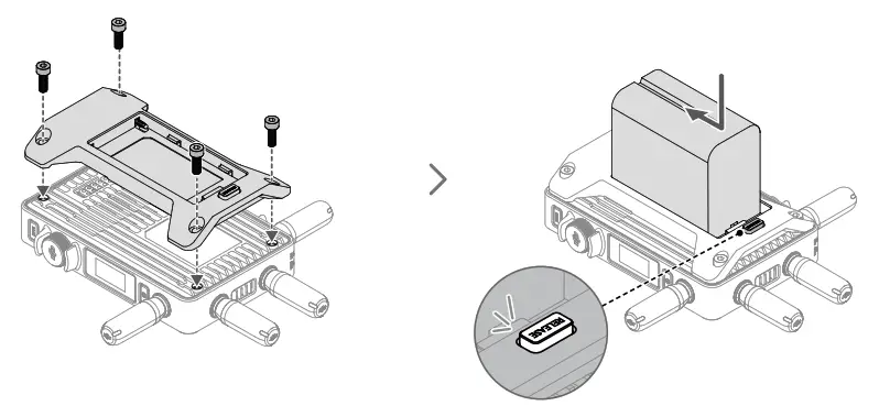 dji CP RN 00000180 01 Video Transmitter - battery 1