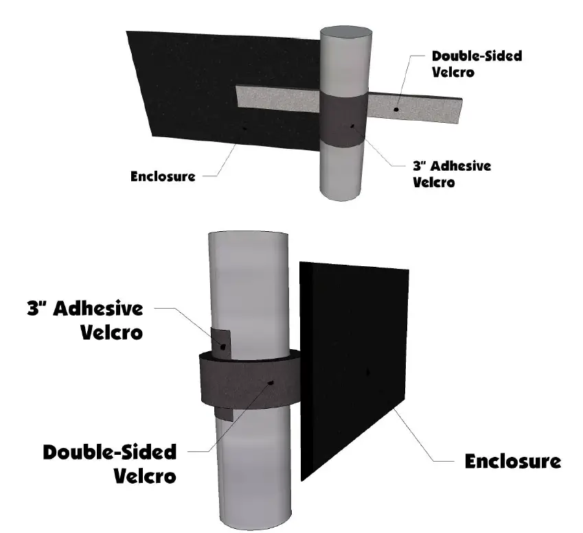 FALCON RIDGE KAW-TERYX4-FC05 Full Cab Fits Poly Windshield 1