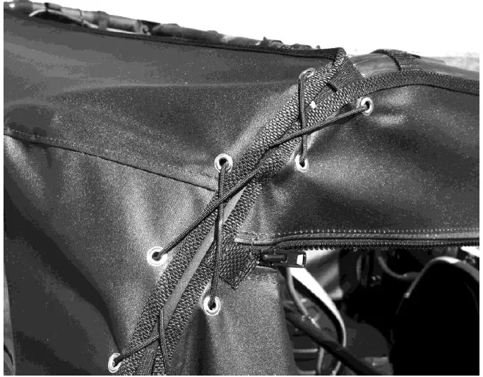 FALCON RIDGE KAW-TERYX4-FC05 Full Cab Fits Poly Windshield 4