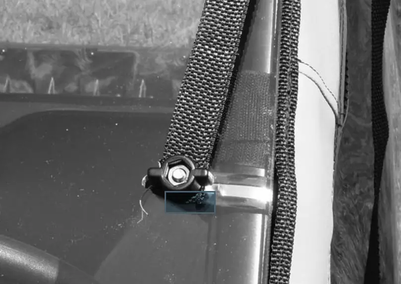 FALCON RIDGE KAW-TERYX4-FC05 Full Cab Fits Poly Windshield 6