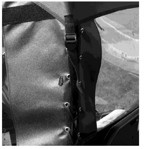 FALCON RIDGE KAW-TERYX4-FC05 Full Cab Fits Poly Windshield 8