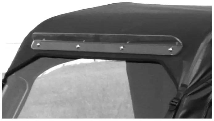 FALCON RIDGE KAW-TERYX4-FC05 Full Cab Fits Poly Windshield 9