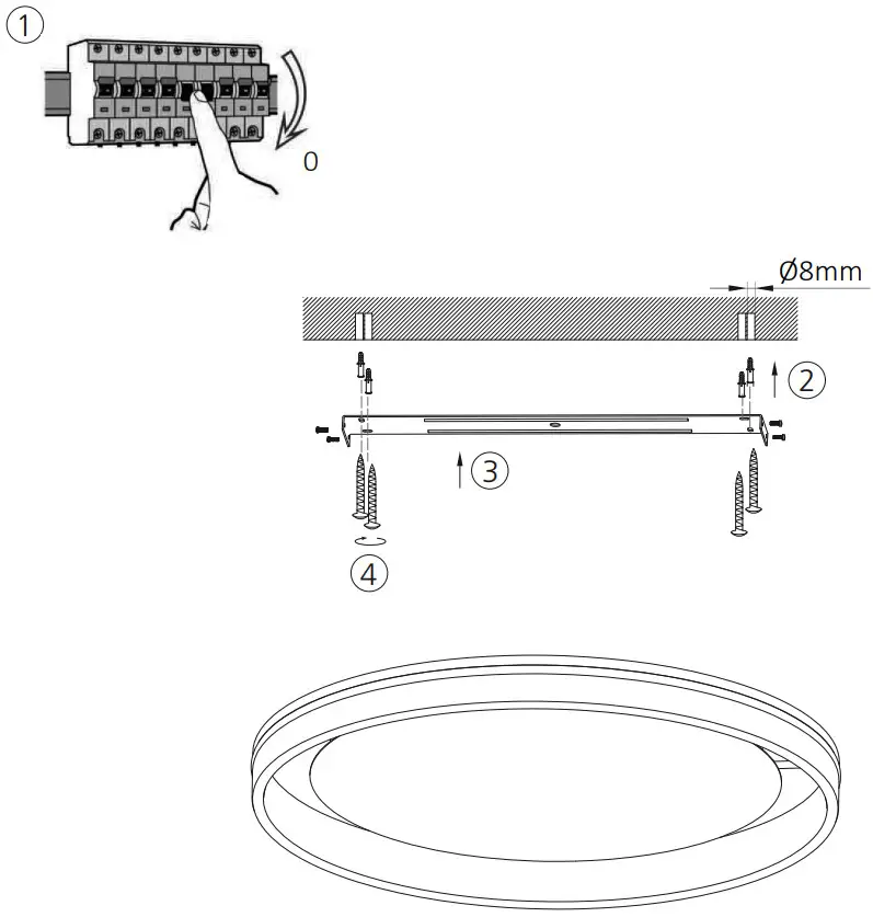 Paul Neuhaus 8414 55 Q VITO Ceiling Light LED - Figure 2