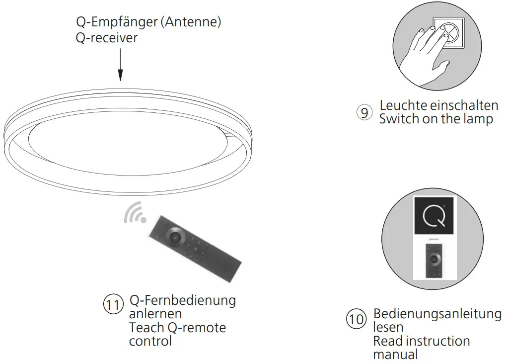 Paul Neuhaus 8414 55 Q VITO Ceiling Light LED - Figure 4