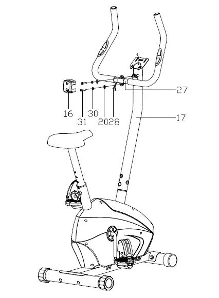 ROZETKA-K8501P-Upright-Bike-07