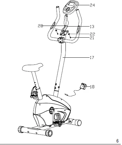 ROZETKA-K8501P-Upright-Bike-08