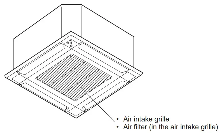 FUJITSU ACUH18LUAS1 Cassette Type Air Conditioner - CARE
