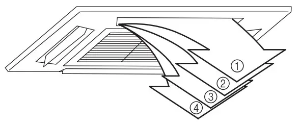FUJITSU ACUH18LUAS1 Cassette Type Air Conditioner - direction