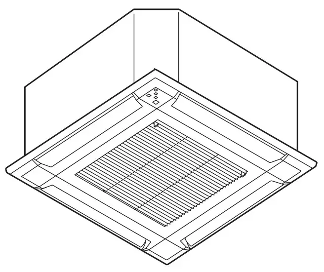 FUJITSU ACUH18LUAS1 Cassette Type Air Conditioner
